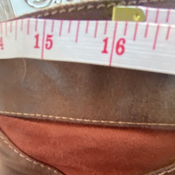 EUC Michael Antonio Knee-High Whiskey Coloured Boots, Size 8.5 - Picture 9 of 12